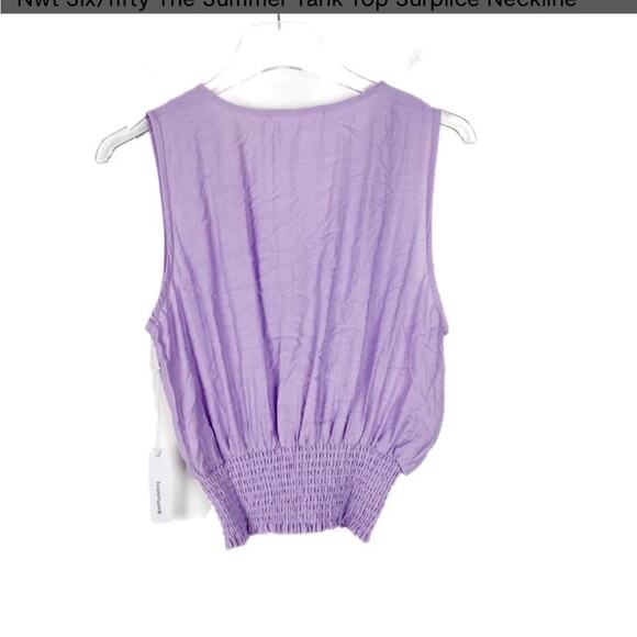 Six Fifty The Summer Tank Purple Large - Picture 5 of 5